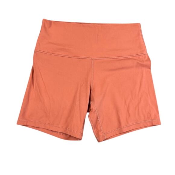 lululemon athletica Pants - Lululemon Shorts Womens 10 Coral Wunder Train High-Rise 6" Workout Training Gym